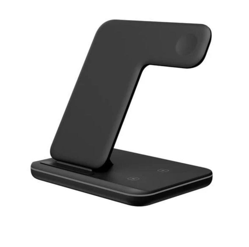 ⭐ ChargeX Pro™ – Cargador Inalámbrico 3 en 1 (15W) para iPhone, Apple Watch y AirPods